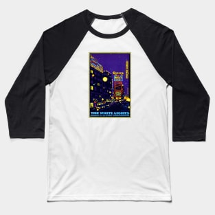 1925 New York City at Night Baseball T-Shirt